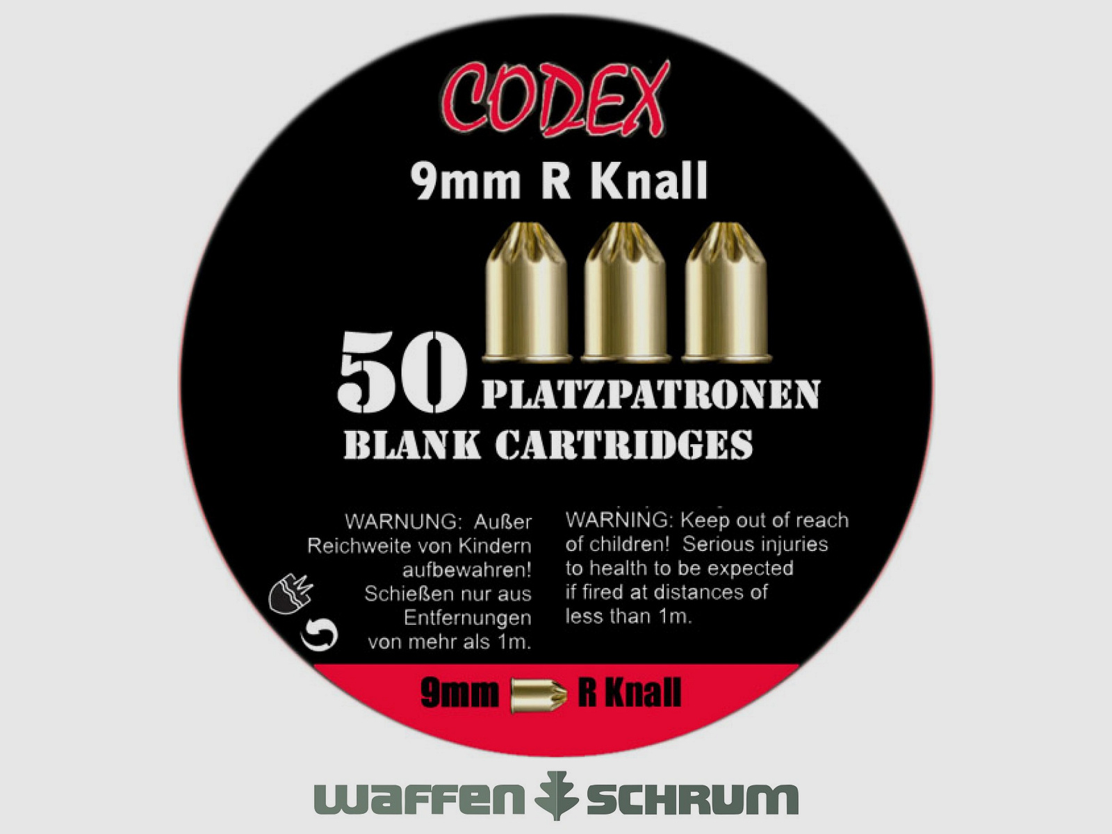 Codex Knallpatrone 9x17R.K.