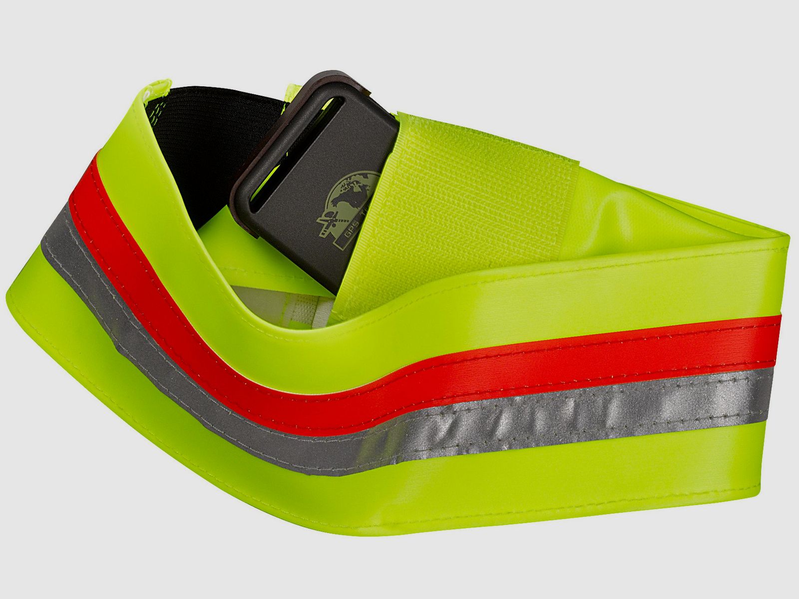 Nordforest Hunting Hundewarnhalsung mit GPS-Trackertasche