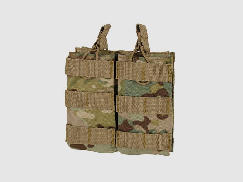 Modular Open Top Double MAG Pouch For 5.56 - Multicamo [8FIELDS]