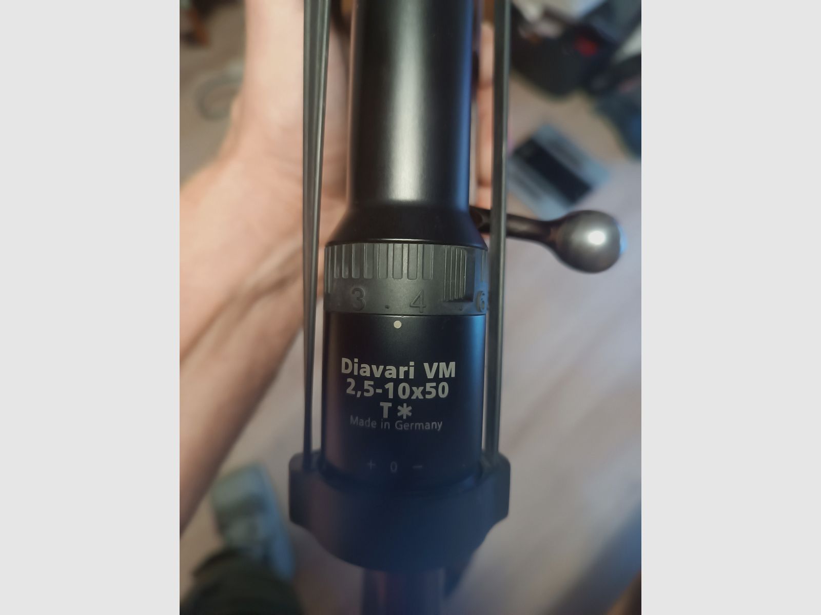 Mauser Modell 66, Baujahr 1968, .30-06 – Zeiss Diavari VM 2,5–10x50 T* auf Schwenkmontage
