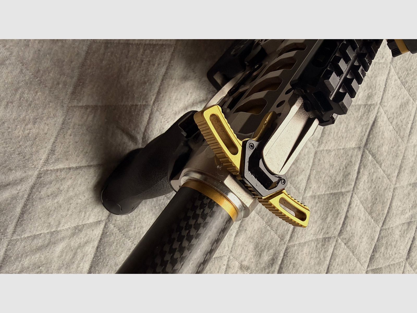 IPSC PCC Schoger Arms 9mm Geweer in Topstaat AR15 Race Gun geen Hera, Schmeisser, 3G Sports halfautomatisch geweer MBX Hyperfire