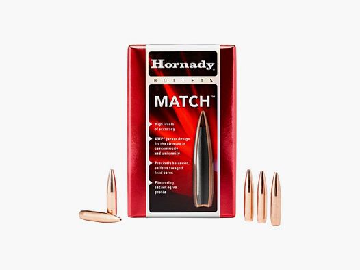 HORNADY GESCHOSSE 22/224 68GR/4,4G BTHP MATCH 500 STK