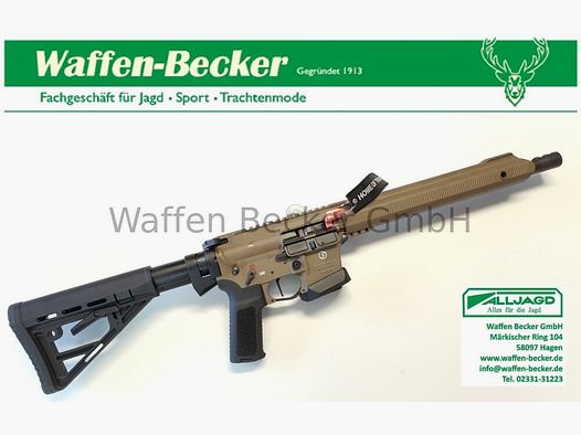 Schmeisser (Waffen Schumacher) Schmeisser AR15-9 S4F Sport Dynamik PCC 12,5" 9mm Luger, FDE