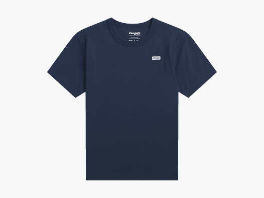 Bergans Logo Cotton Tee Men Navy Blue L