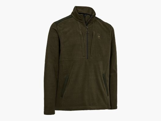 Deerhunter Climate ½-Zip Fleece con tecnología 37.5® Verde Cazador XL