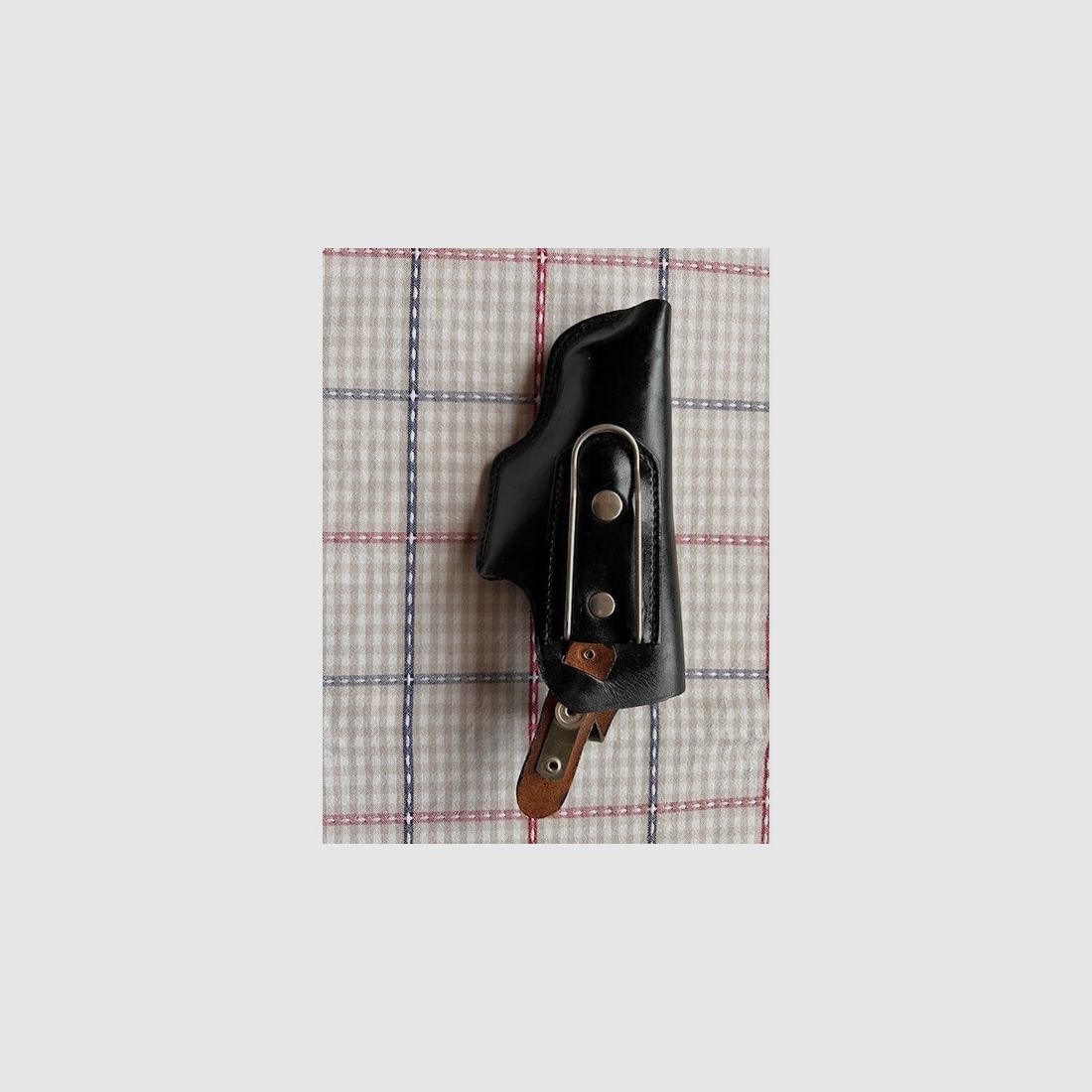 Pistolen Lederholster mit Clip