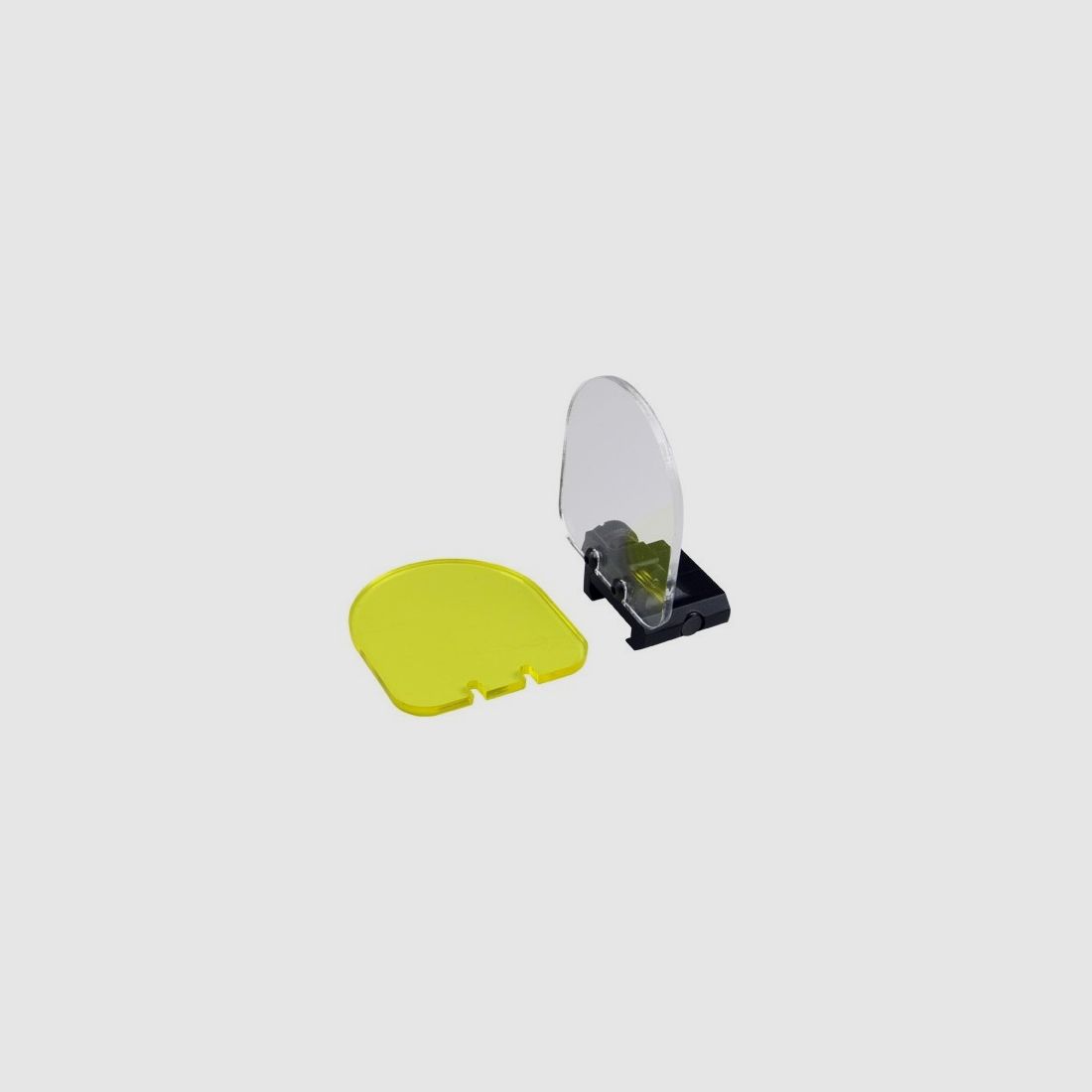 Protection lens for standard Picatinny and Weaver rail