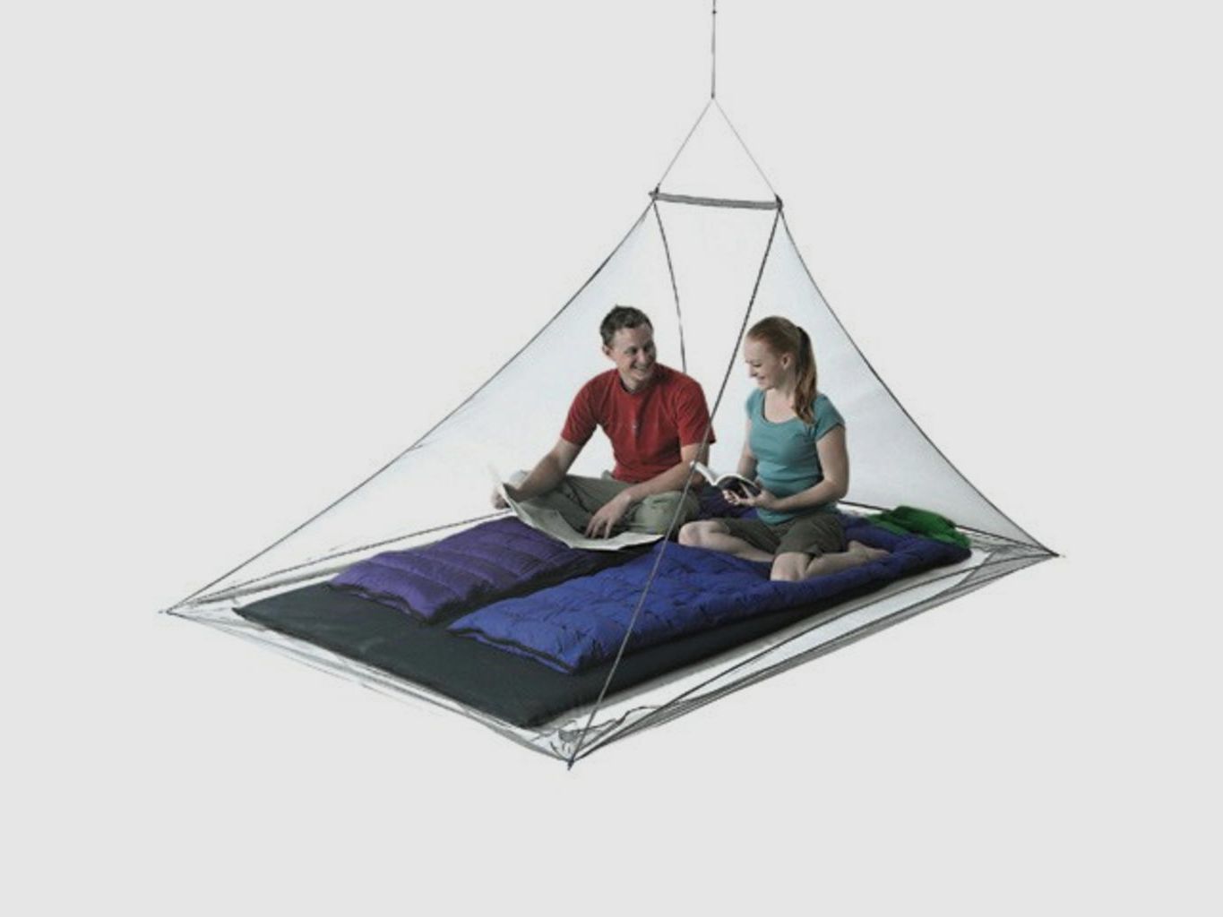 Piramide Muggennet NANO dubbel
