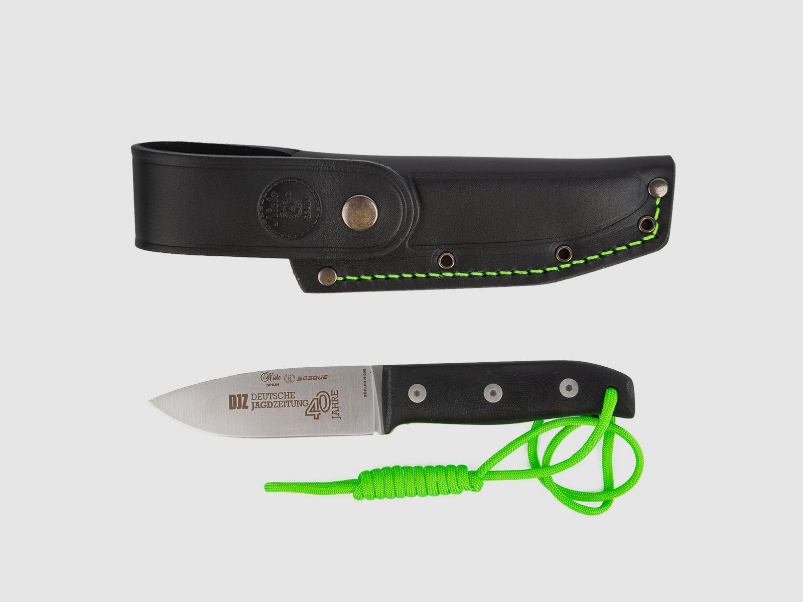 DJZ Edition: Nieto Jagdmesser Bosque G10 "40 Jahre"