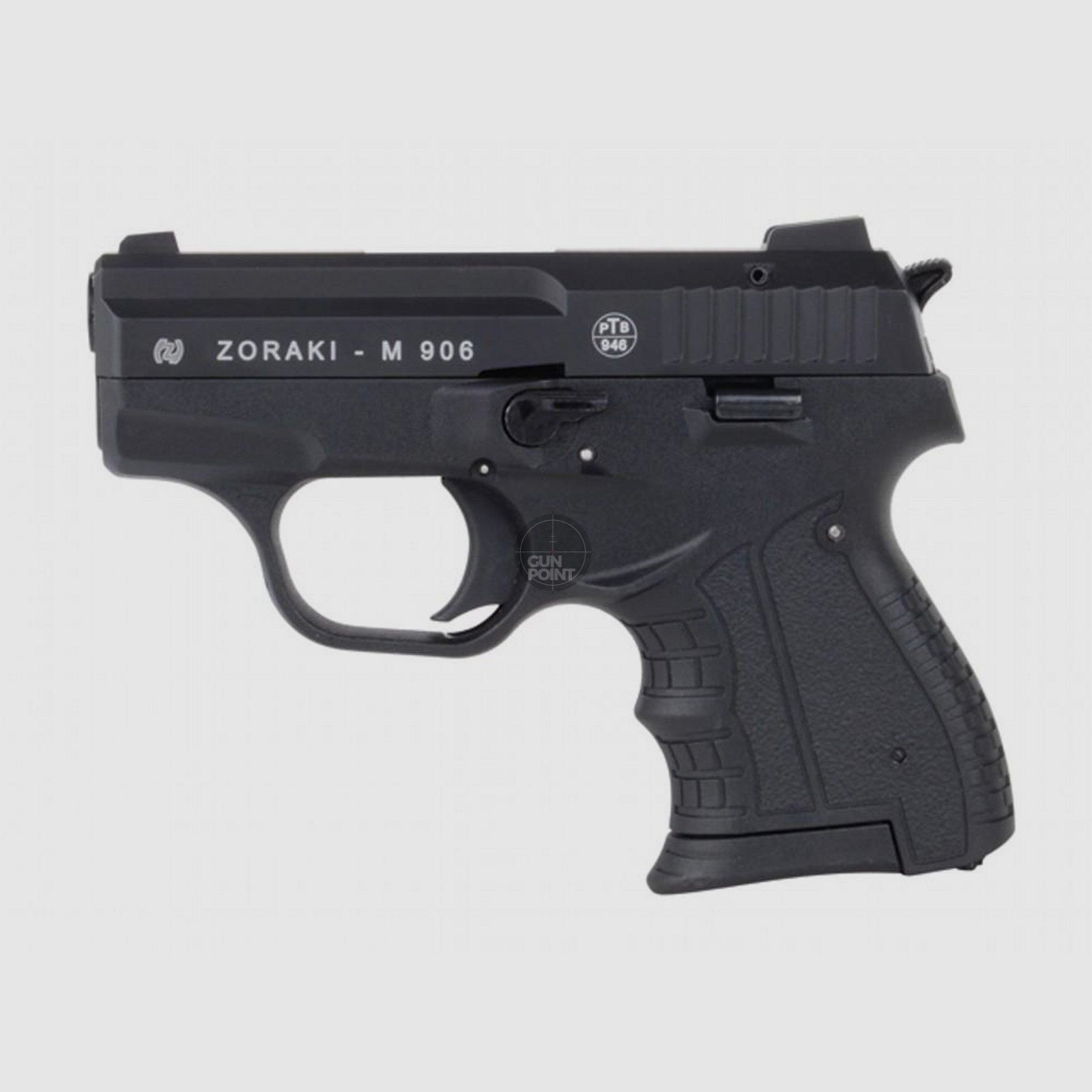 Pistolet sygnalizacyjny - Zoraki 906 - 9 mm P.A.K - czarny