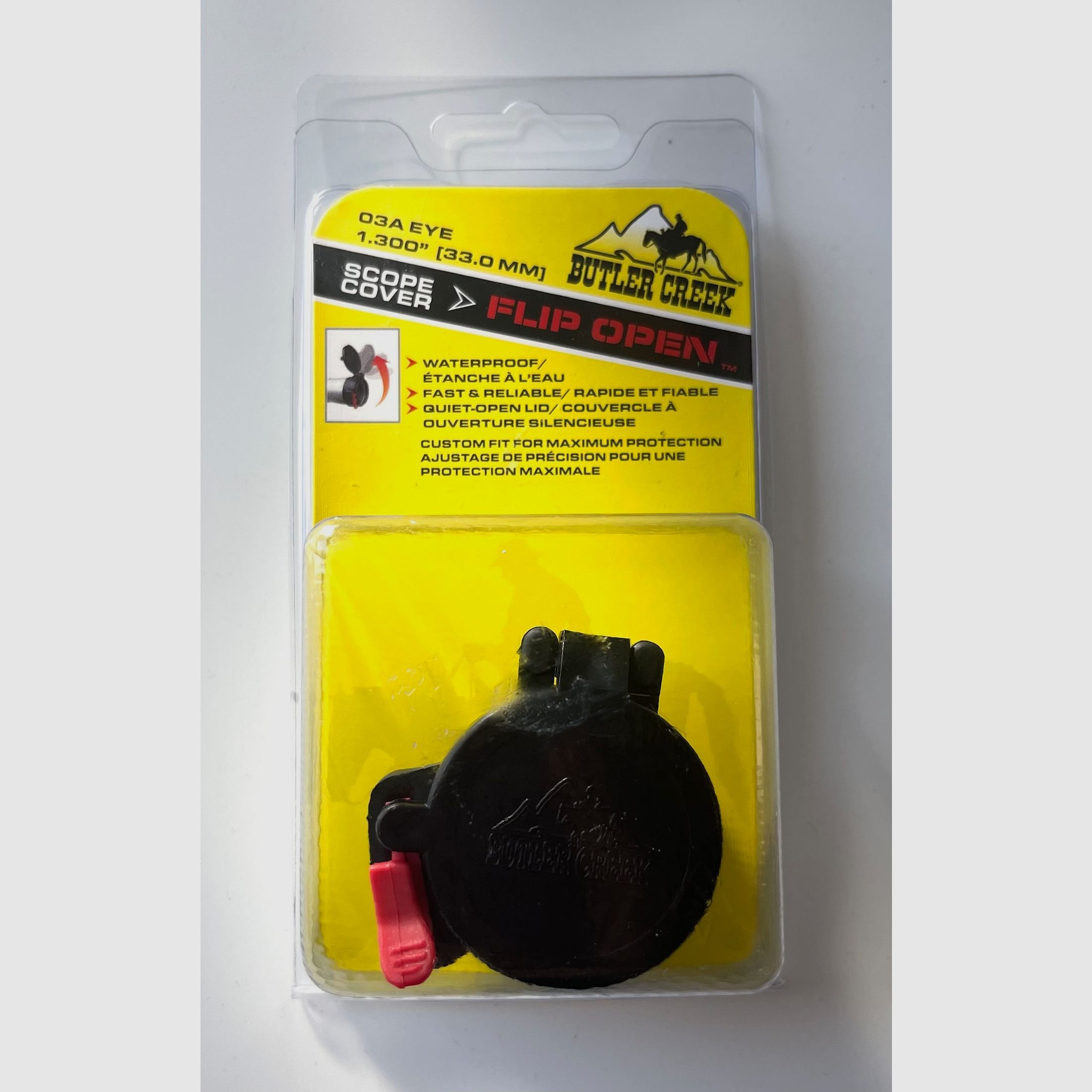 Butler Creek MO20030 Flip Open Scope Cover Okular Klappdeckel für ZF 03A EYE 33,0mm
