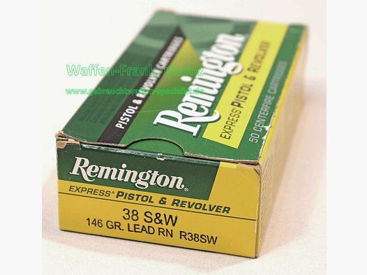 Remington - USA cartuchos de revólver .38 S&W
