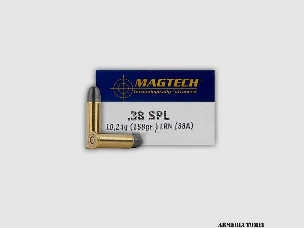 MAGTECH – 38 SPL 10,24g (158gr) LRN (38A) -50ud