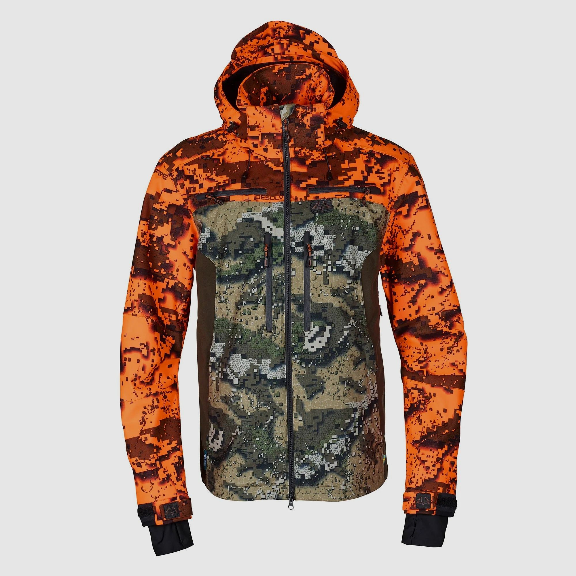 Giacca da caccia Swedteam Ridge 3 Uomo Desolve Fire/Veil 60