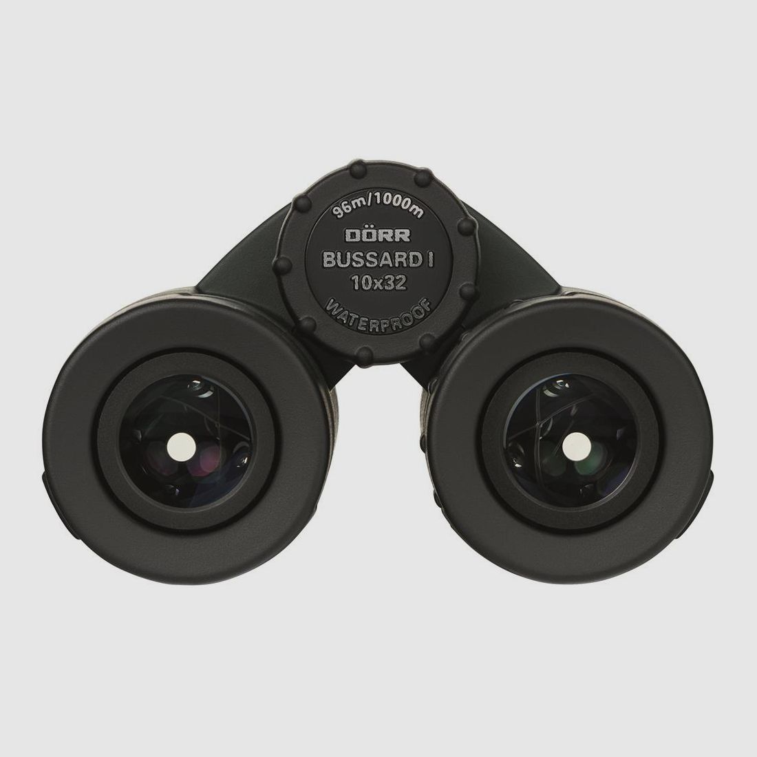 Door binoculars Danubia Bussard I 10x32 green with carrying case and shoulder strap