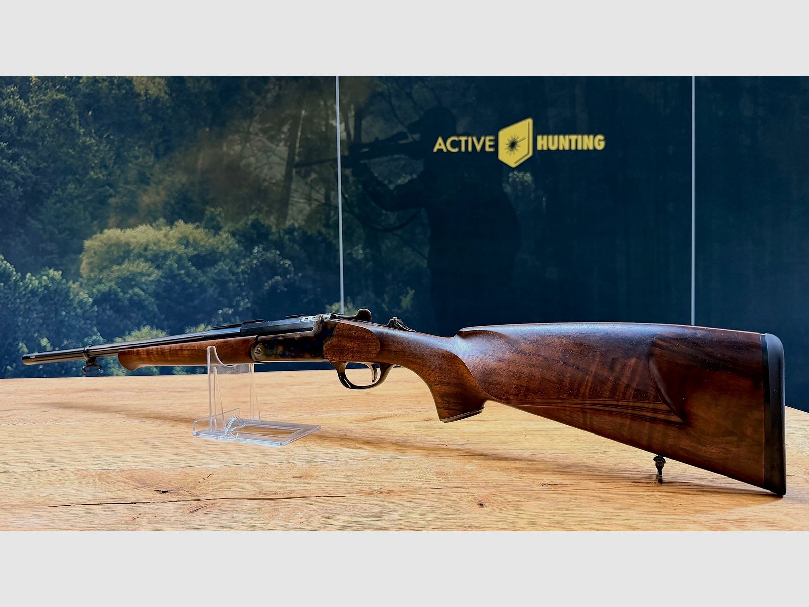 Prinz Kipplaufbüchse No. 1 con Bunthärtung / 6,5mmPRC / LL52cm / M15x1 / Kanneliert / incl. Prinz Montage 30mm Ring