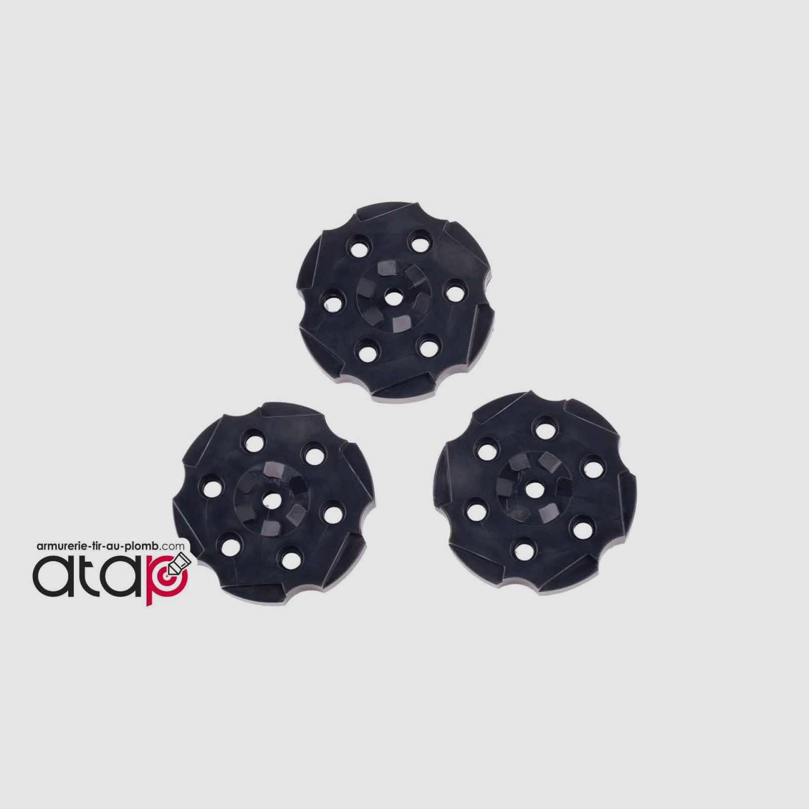 3 Steel Ball Magazines for Crosman 357 Vigilante, image 1 of 2