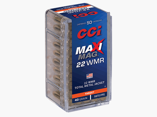 CCI 22 MAGNUM TMJ 40 GRAIN