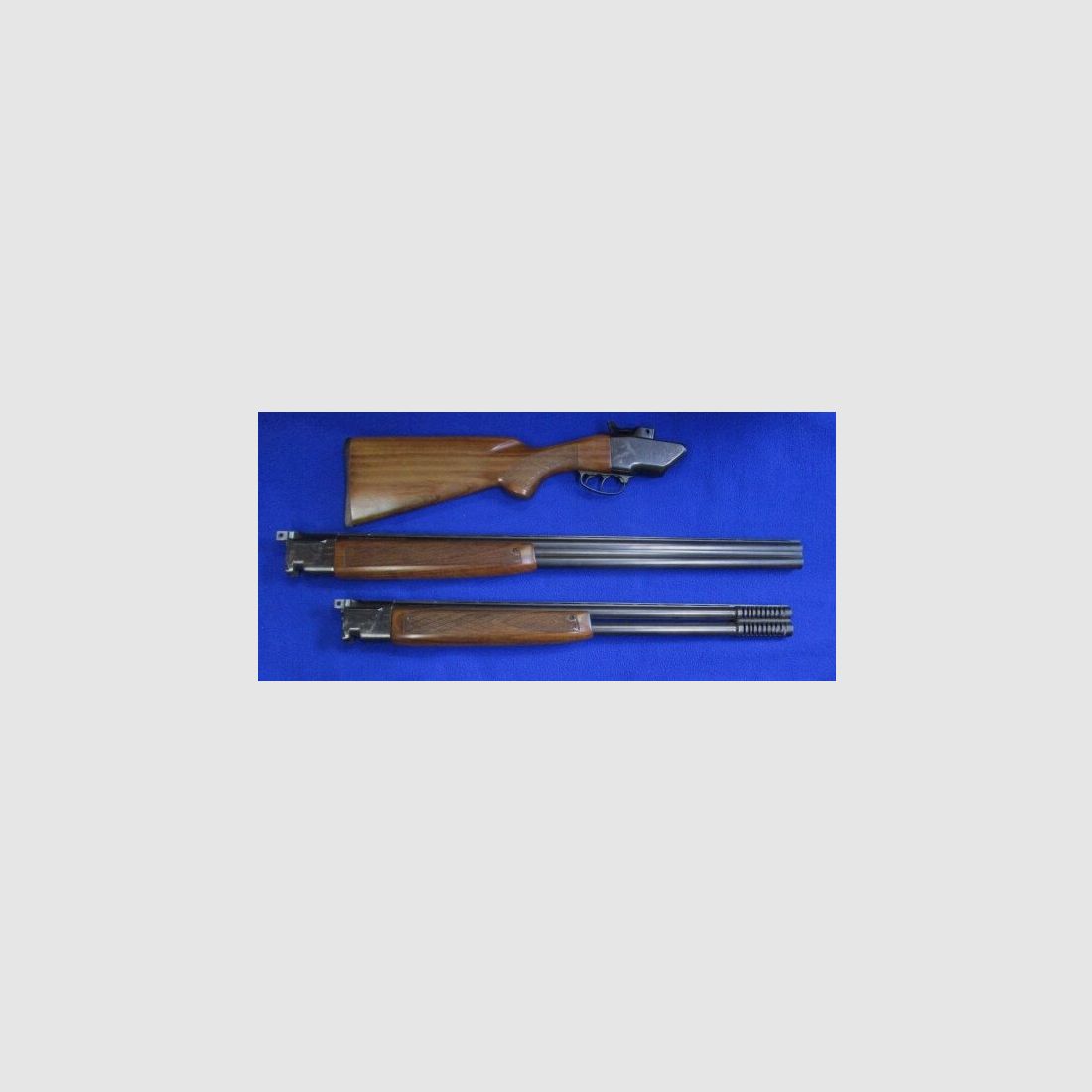 Brünner Bockdoppelflinte Trap mit Wechsellauf Skeet 12/70