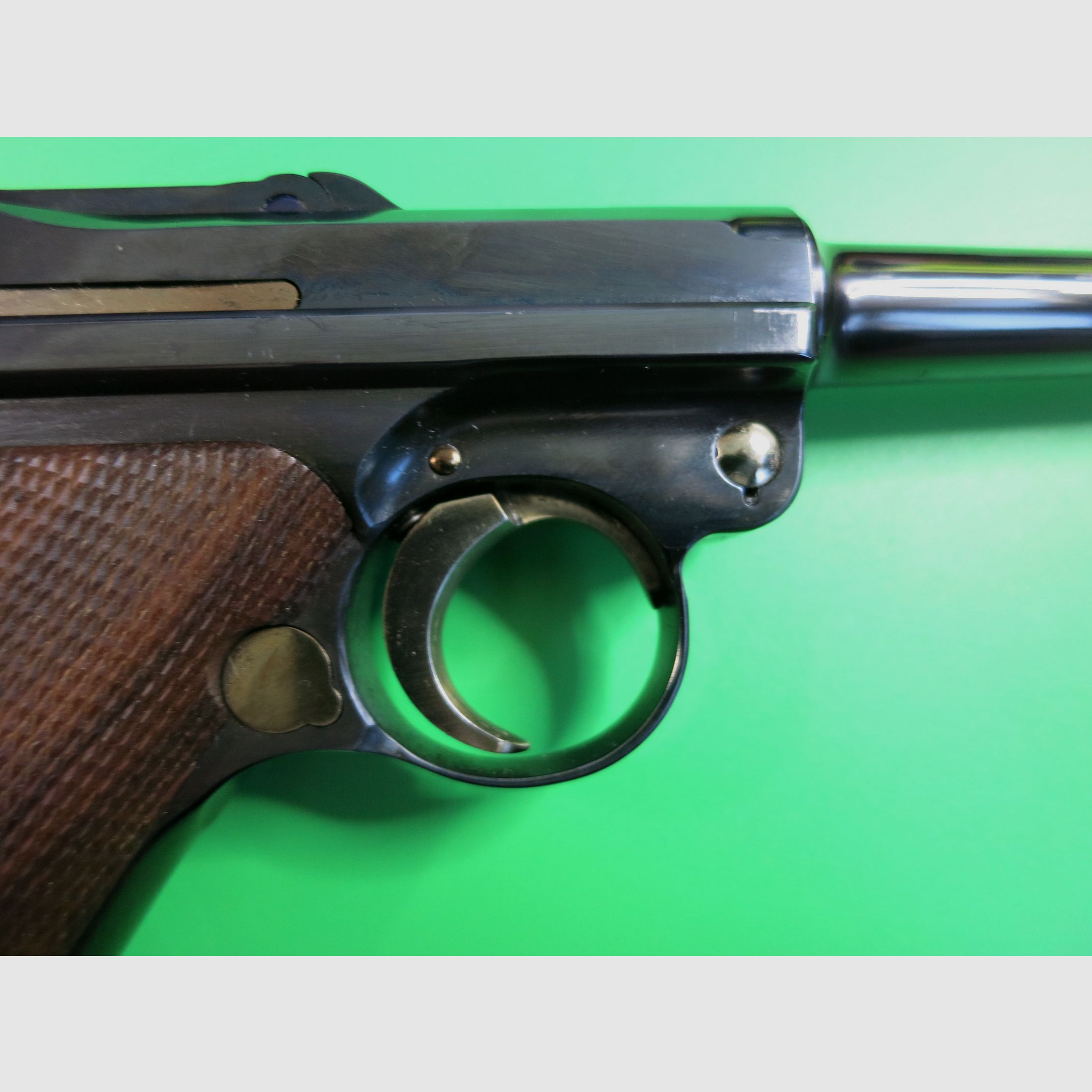 Mauser Oberndorf S/42 1937, Pistole 08 P08, 9 mm Luger, nummerngleich + perfekt!     #75