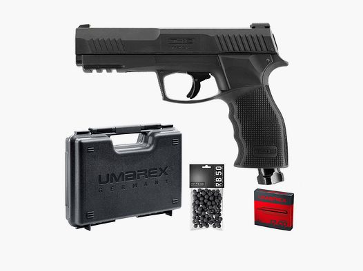 Pack Pistole Umarex T4E TP50 gen2 Kaliber .50 schwarz (13J)