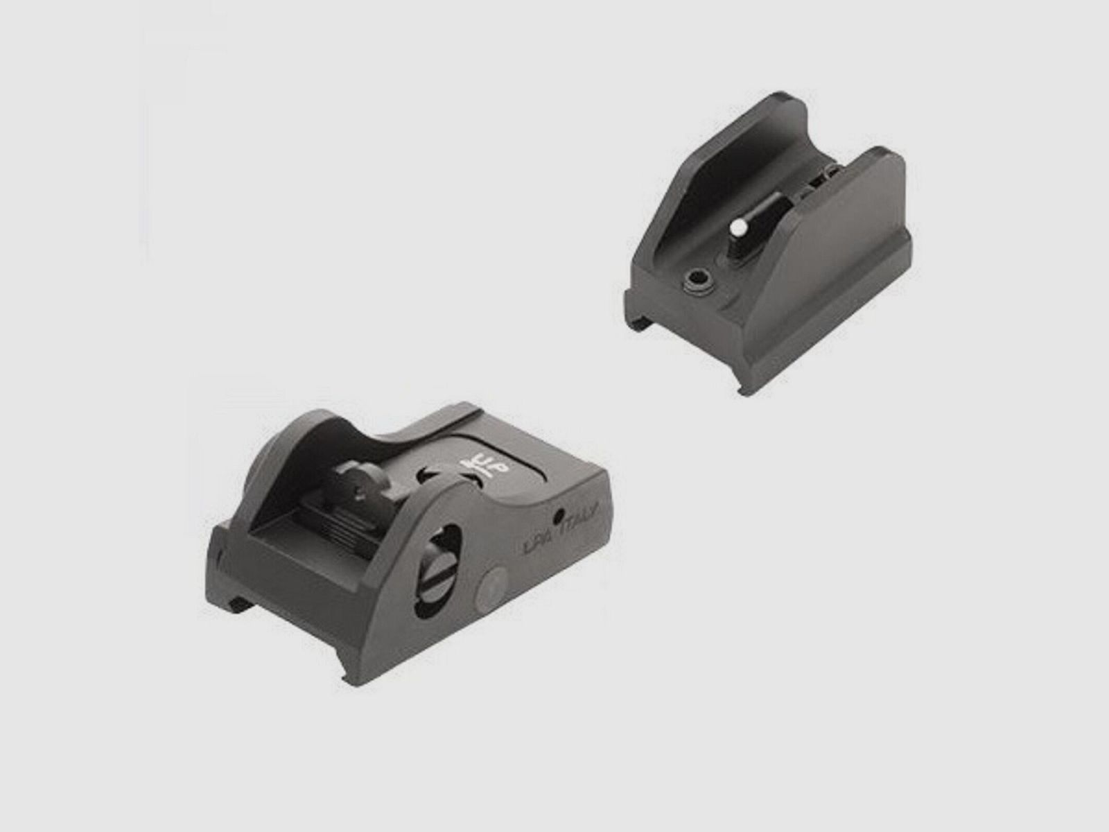 LPA STB Visierset Ghostring m/Dot weiß