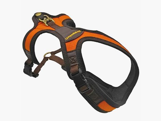 Arnés para perro de rastro Niggeloh Follow Light Naranja M