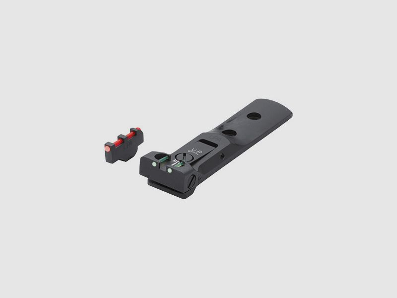 S&W LPA Fiber Optic Mikrometervisier Set Brüniert TXT02F1