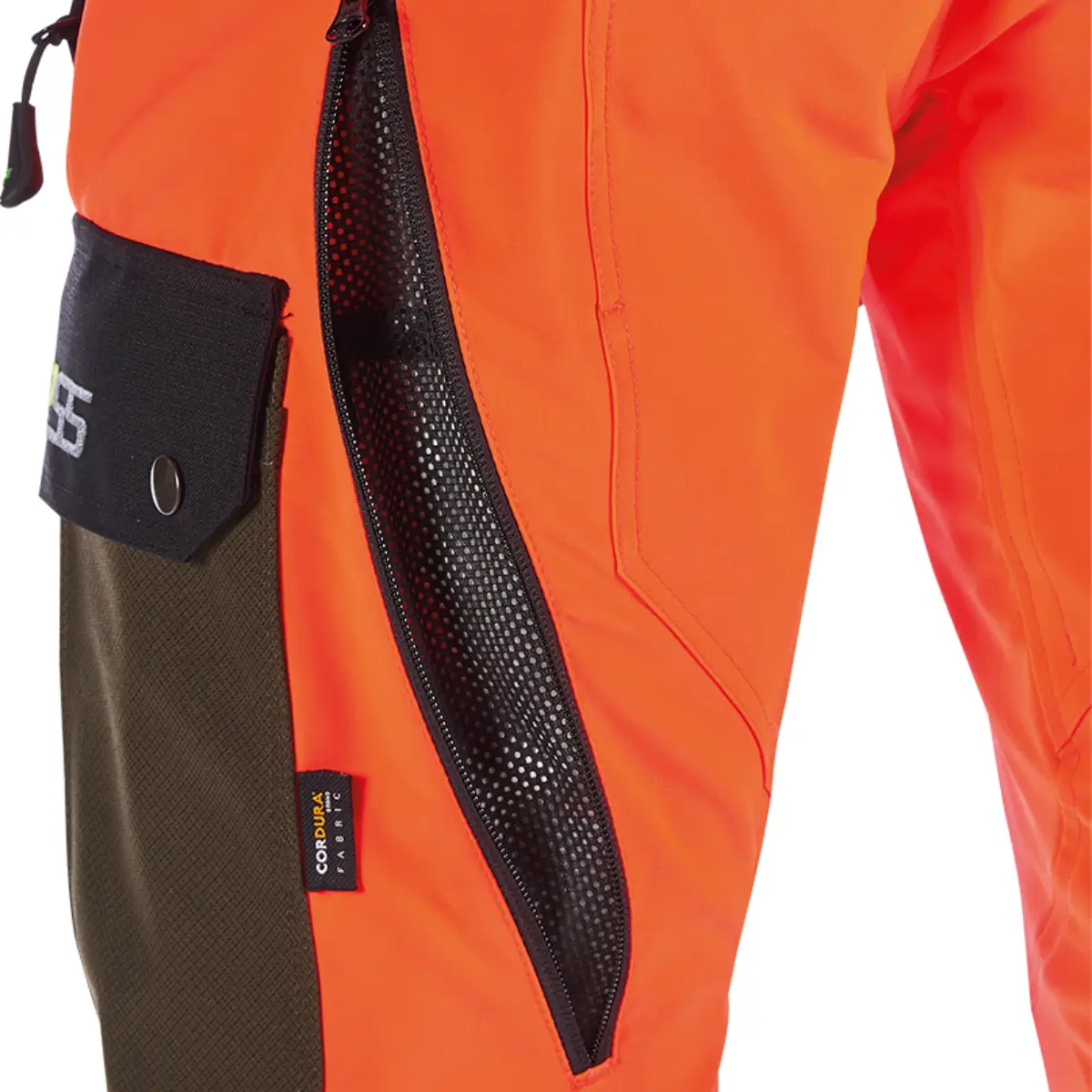 PSS Pantalon de Protection pour Sangliers X-treme Protect Orange, image 5 sur 9