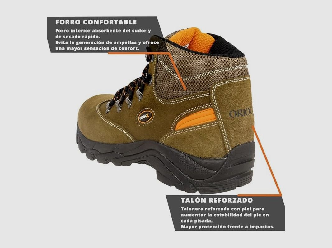 BOTA ORIOCX EZCARAY TAUPE, afbeelding 3 van 4