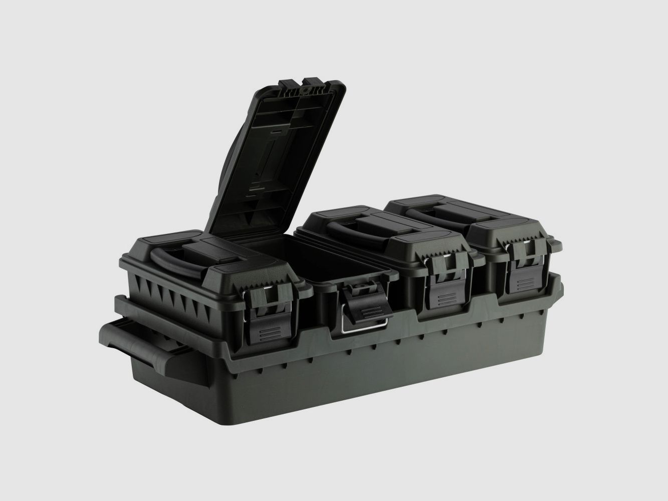 Set 4 Munitionskisten mit Transportbehälter, Bild 7 von 11