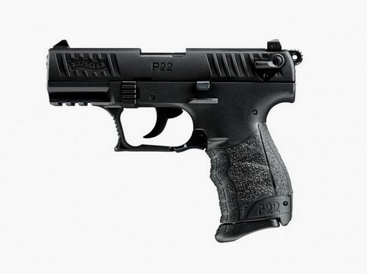 HALBAUTOMATISCHE PISTOLE - WALTHER P22Q - 3,42 ZOLL - .22LR - SCHWARZ