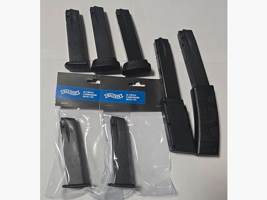 Walther P99 /PPQ Magazine 9mm PAK Schreckschuss SRS