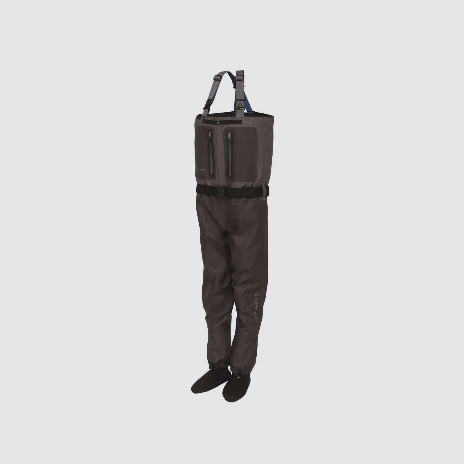 Kinetic X5 Stocking Foot Boulder Grijs Waders - XL