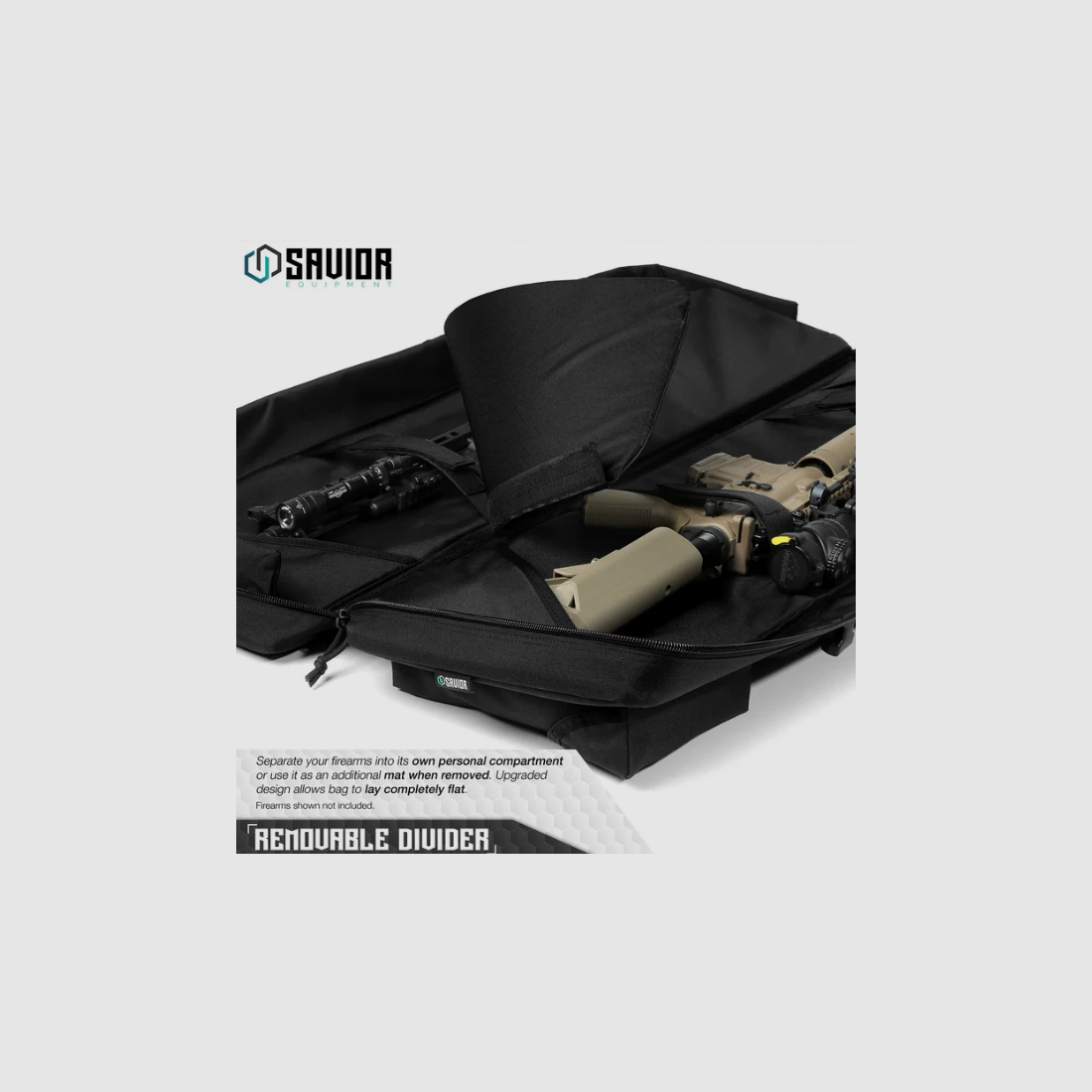 Savior – Sac de Fusil Double Urban Warfare / 55 Pouces / Vert, image 3 sur 4