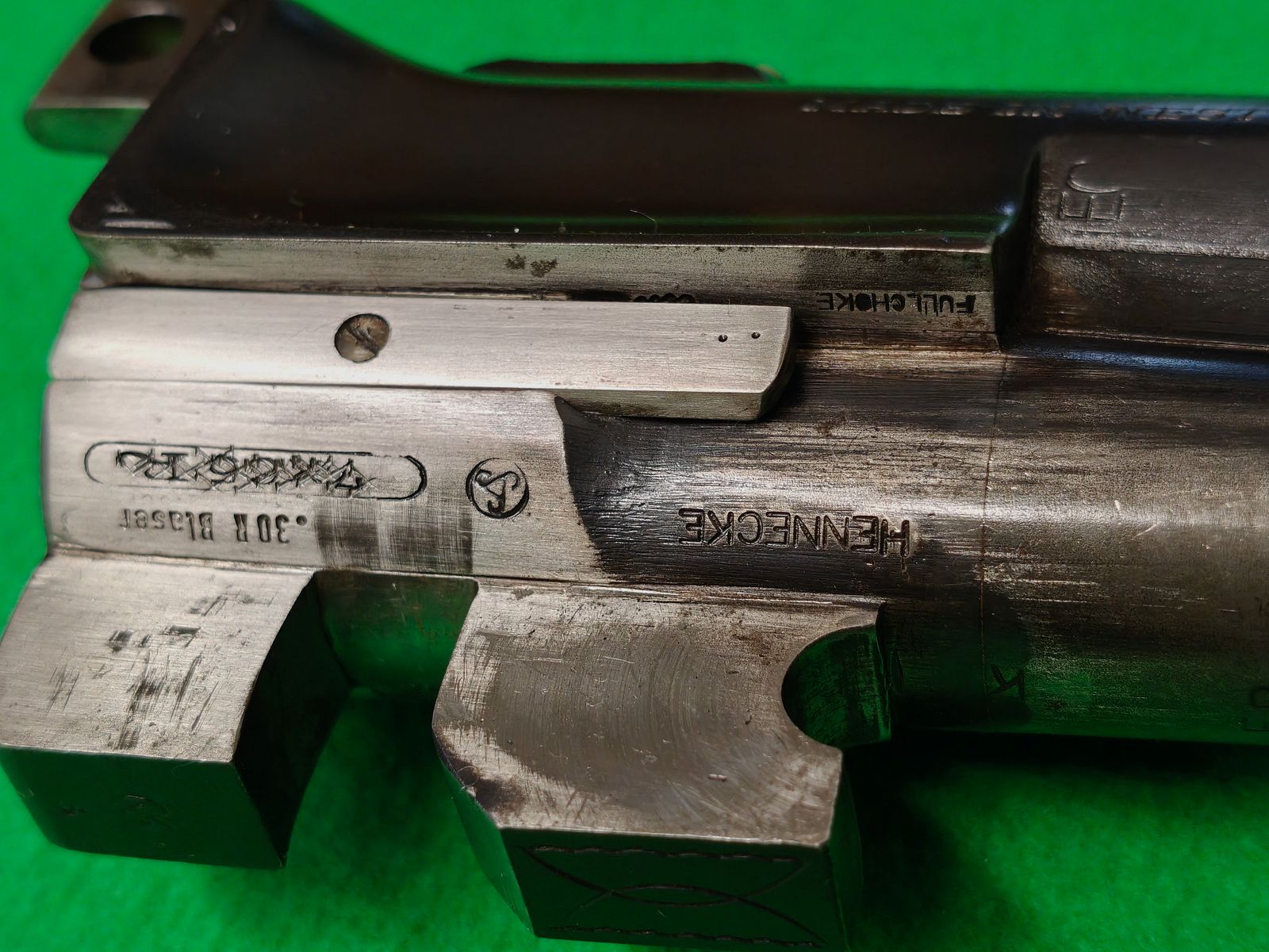 Sauer & Sohn 54 double-barreled rifle with swivel mount