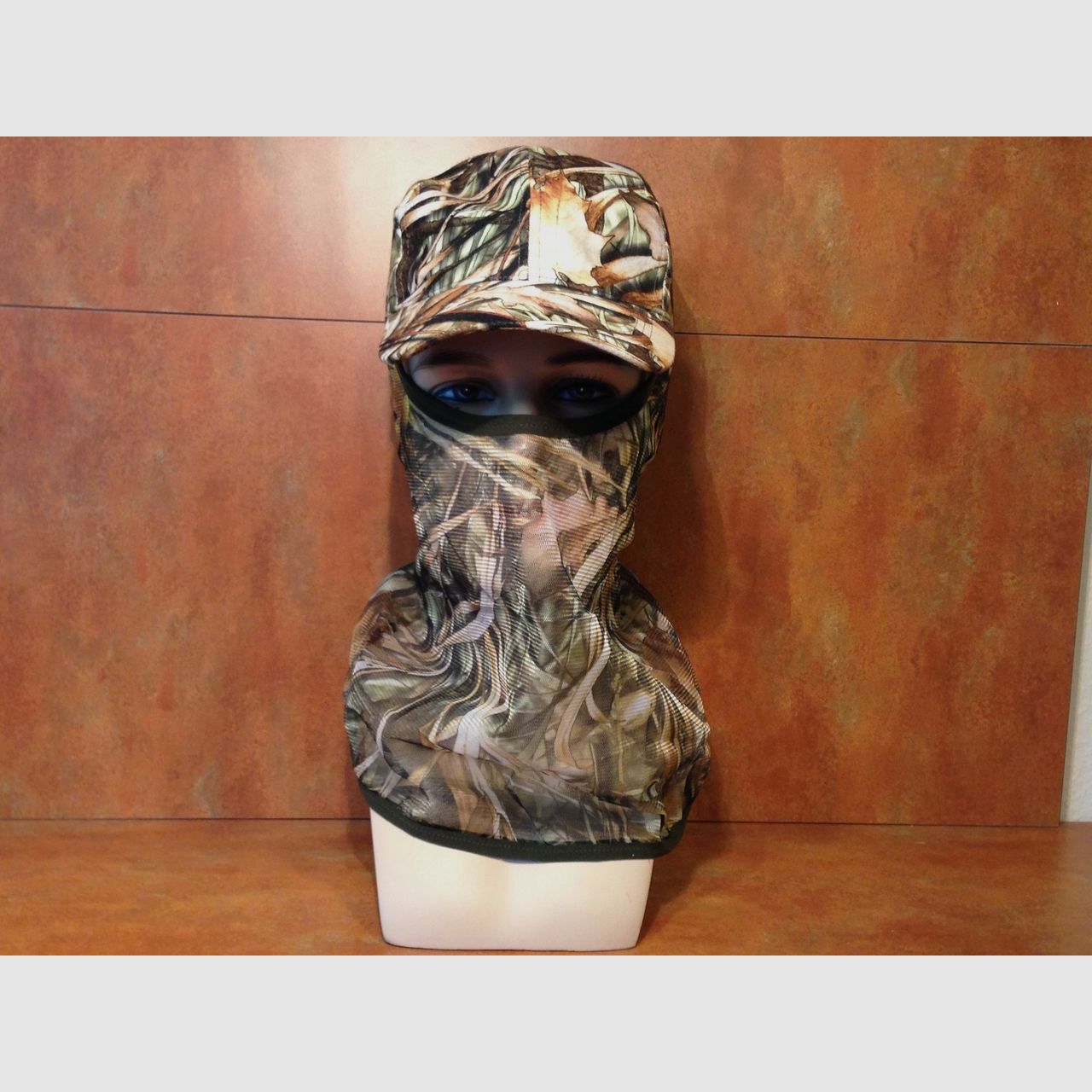 Casquette avec camouflage facial / masque facial Roseau, image 5 sur 7
