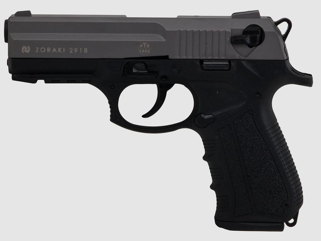 Schreckschuss Pistole Zoraki 2918 Titan PTB 1050 Kaliber 9 mm P.A.K. (P18)