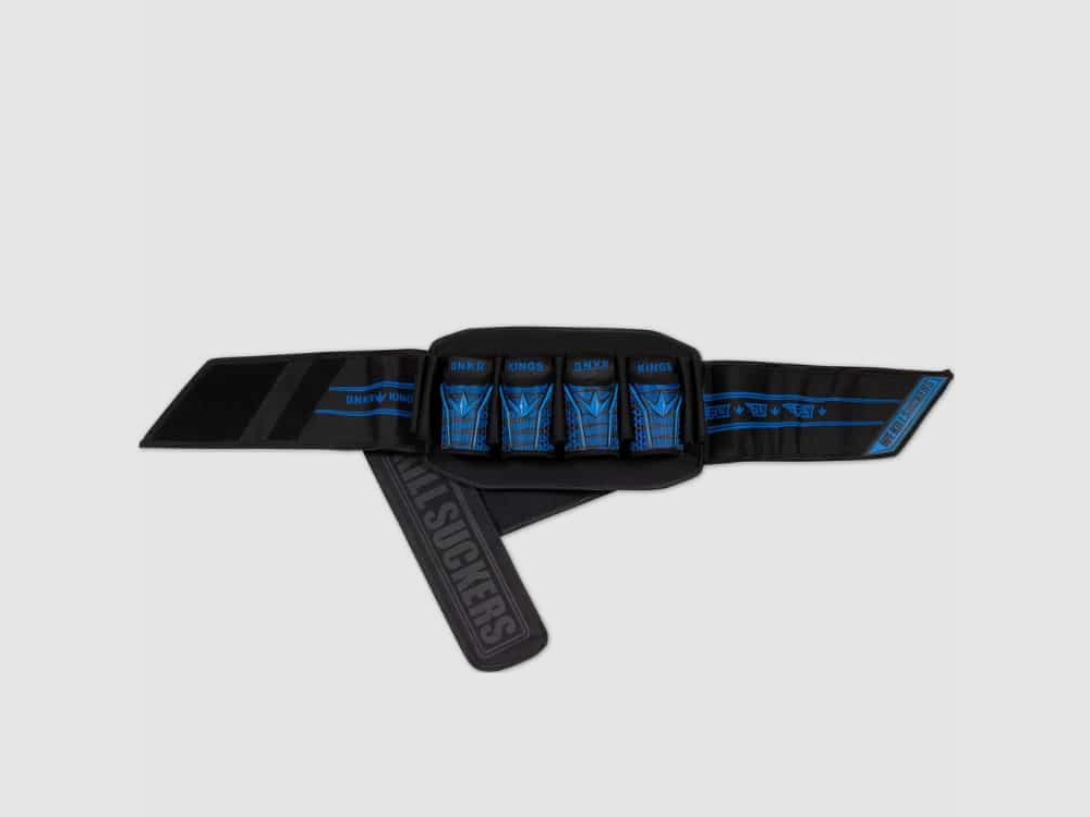 Bunkerkings Fly Pack Paintball Battlepack (4+7) - Lacci Blu