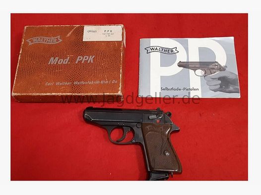 Walther PPK 7,65 Browning. in scatola originale 7,65mm Browning