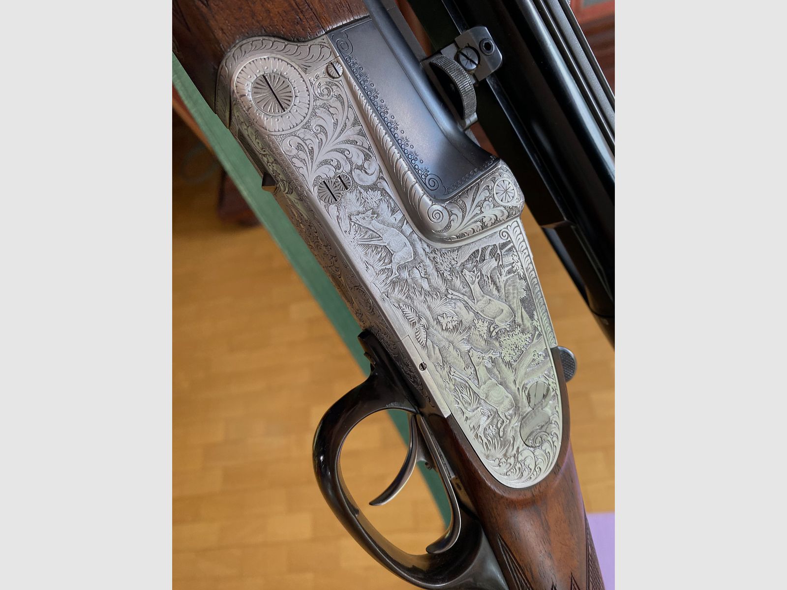 Bockbüchsflinte Krieghoff Ulm Primus mit Wechsellauf Kaliber 16/70