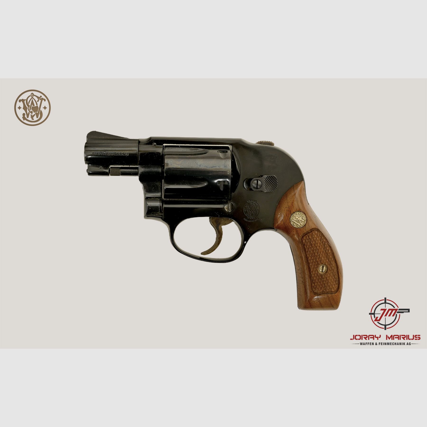 S&W Model 38 Airweight Revolver .38 Special, Bild 2 von 3