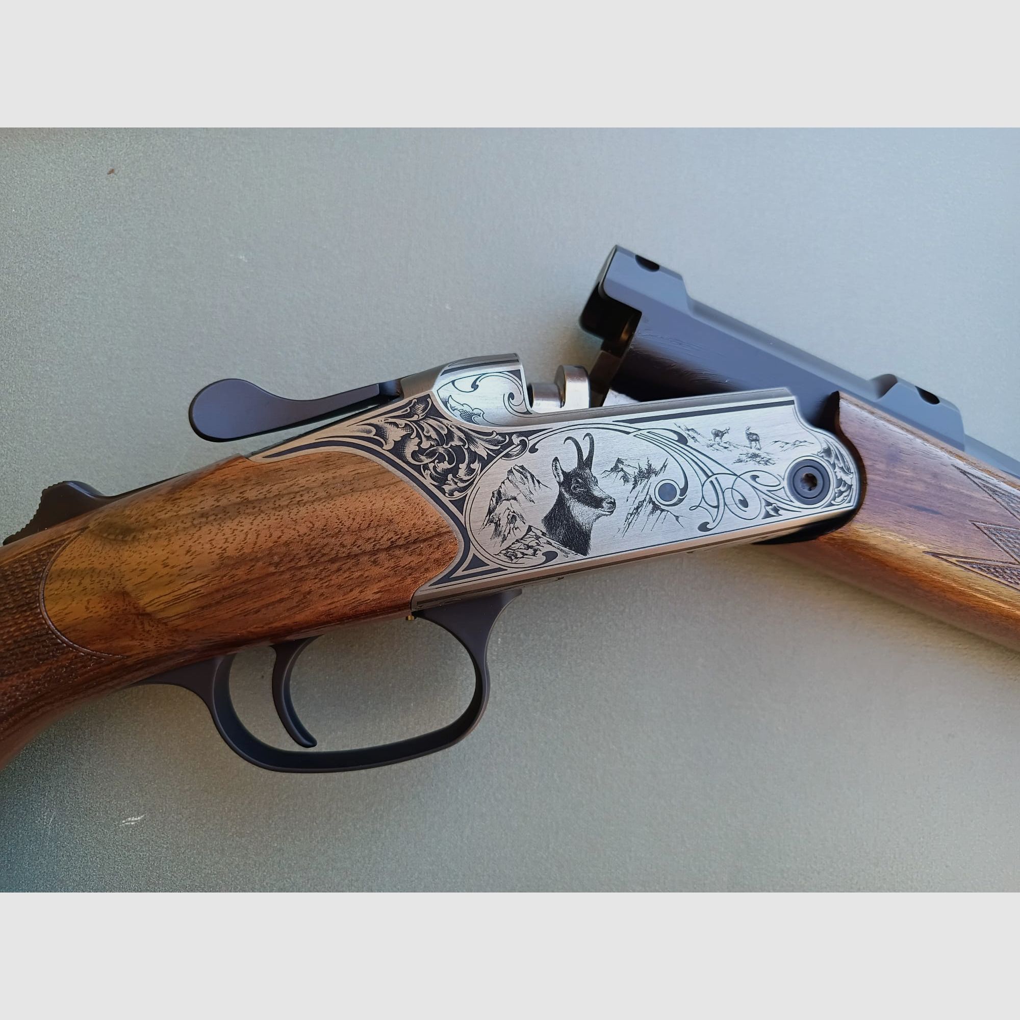Over-and-under shotgun Blaser K95 Luxury Stutzen cal. .308 Win deer/chamois, image 5 of 6