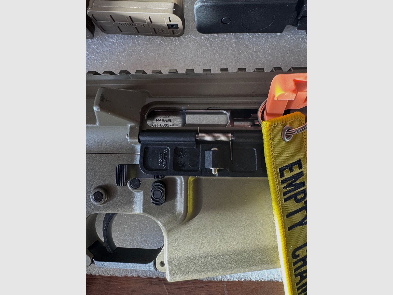 Haenel CR 223 16.5" – match trigger + magazine + adjustable gas port + ATec muzzle brake, image 9 of 18