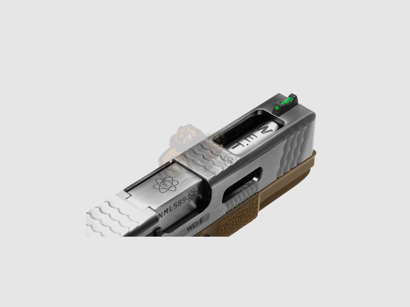 WE Custom 19 Metal Version Dual Tone Desert GBB -F-