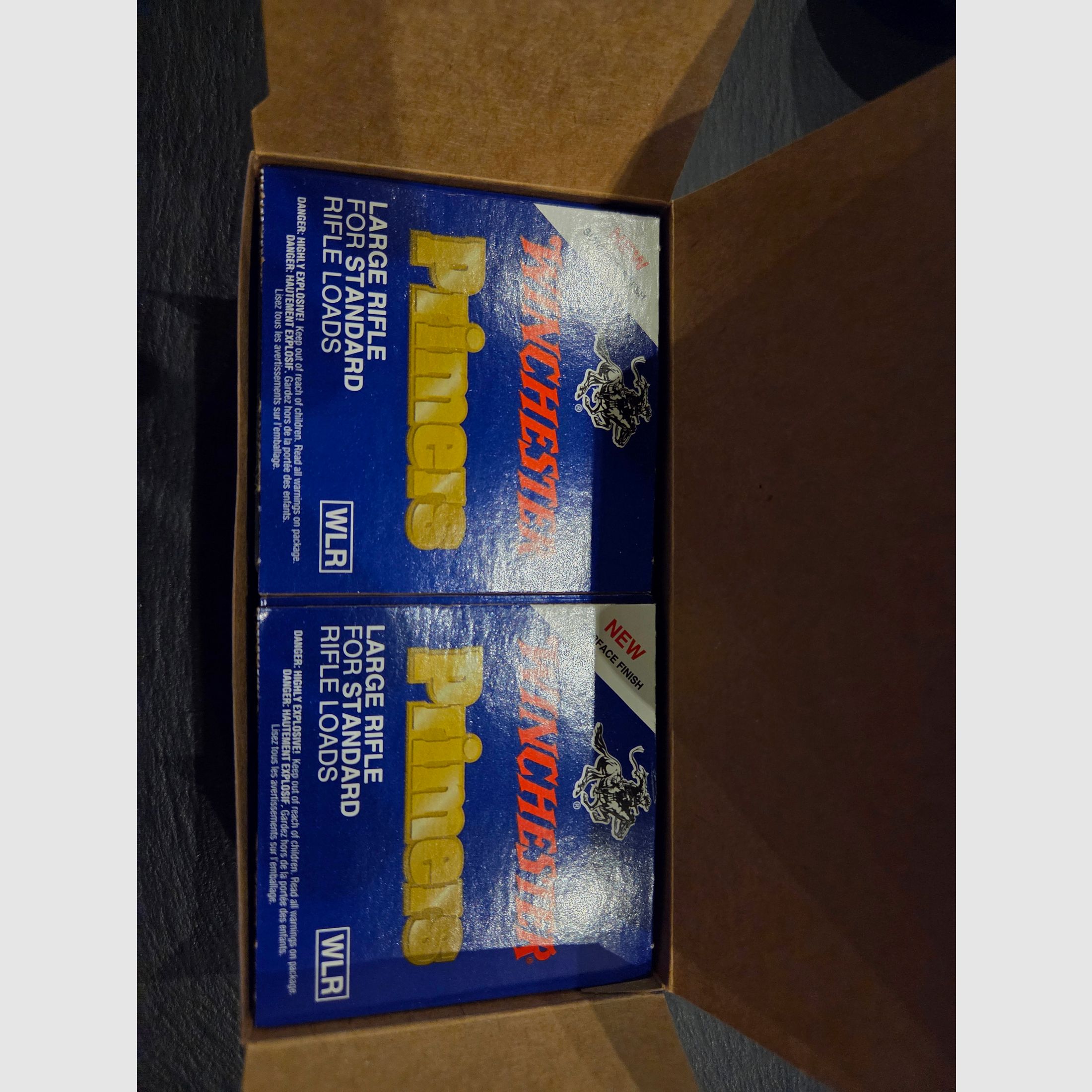 Winchester amorces WLR grandes RIFLE 5000 pcs