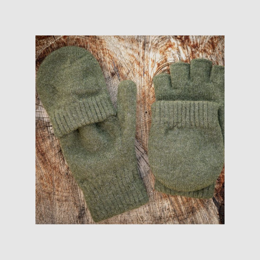 Guanto a maglia Elch Subzero Flip con muffola, immagine 4 di 4