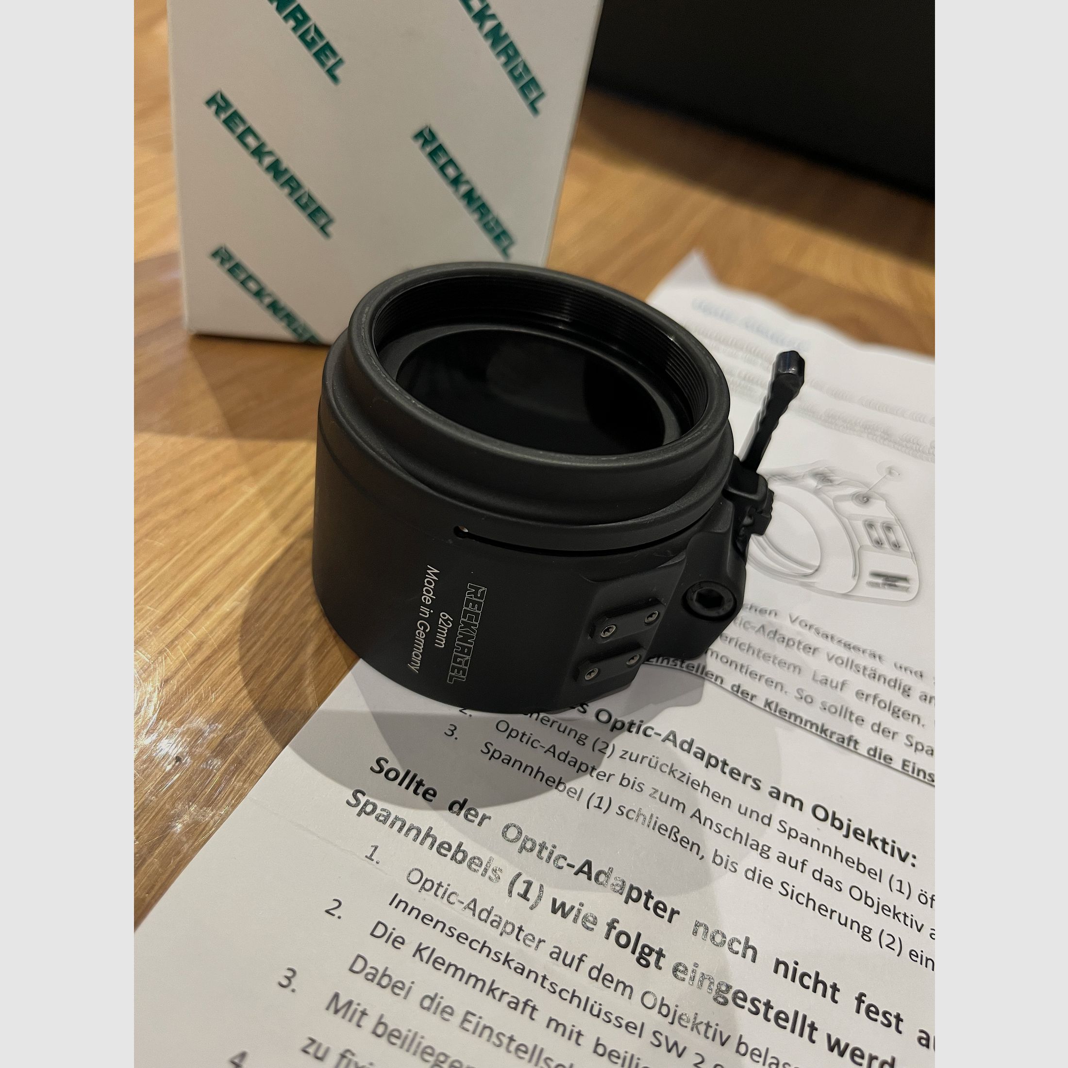 Recknagel klemadapter voor accessoires