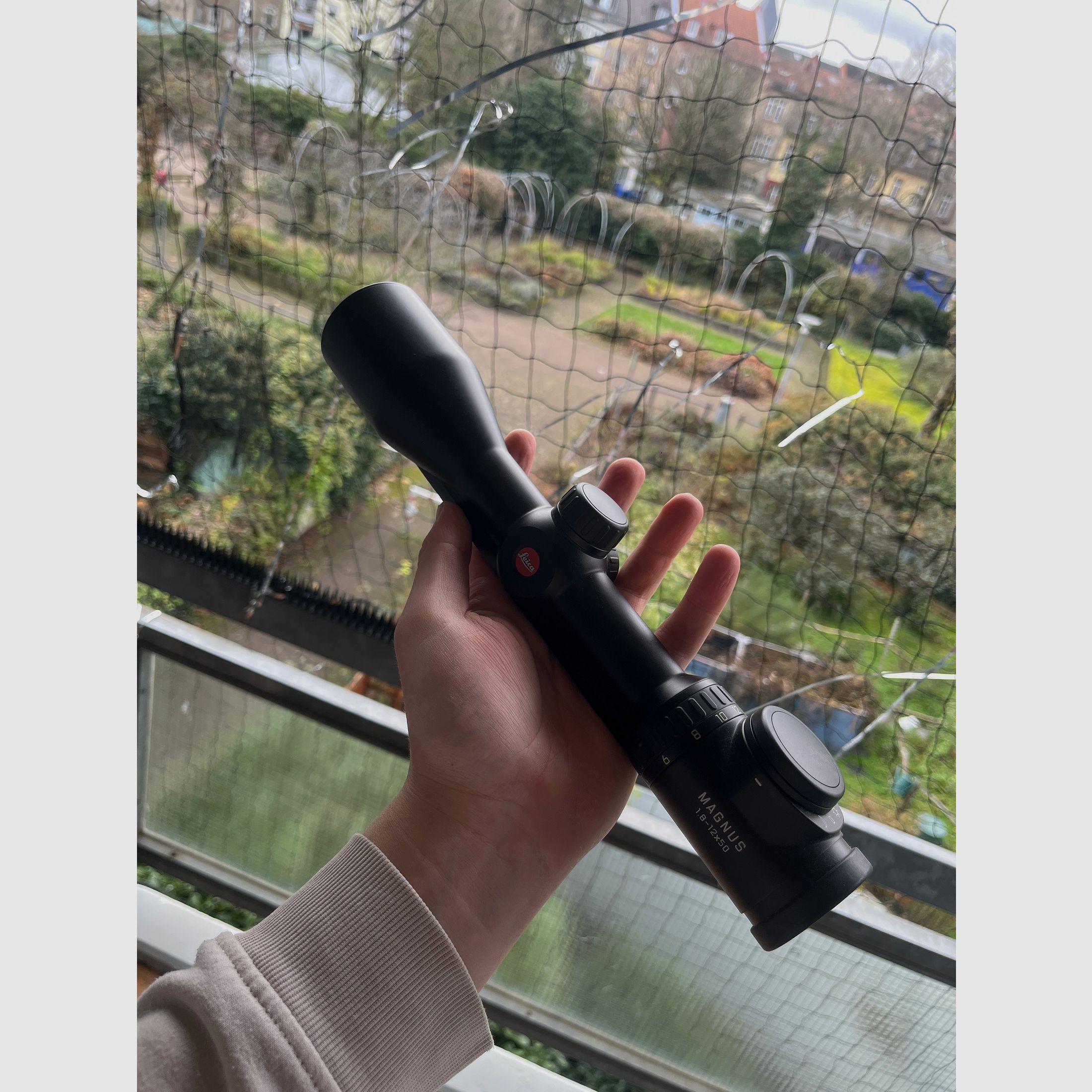 Leica Magnus 1,8-12x50 Zielfernrohr L-4A WIE NEU LMZ-Schiene