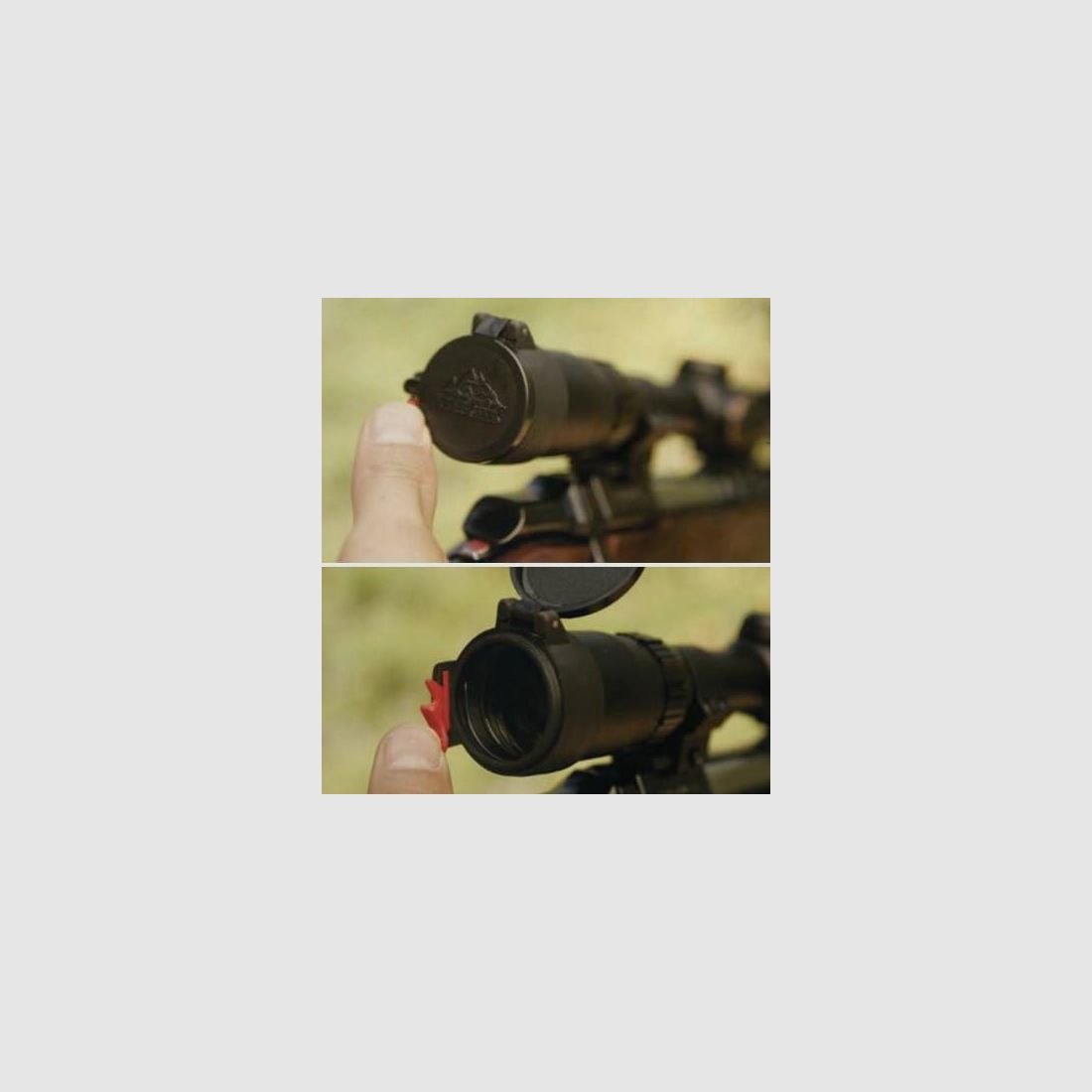 Butler Creek Okularschutzkappe - Flip-Open 43,9mm (Nr.19)